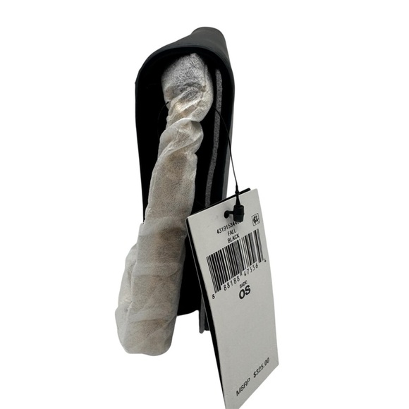 Lauren Ralph Lauren Black Shoulder Bag with Gold Accent | New with Tags - Picture 4 of 13